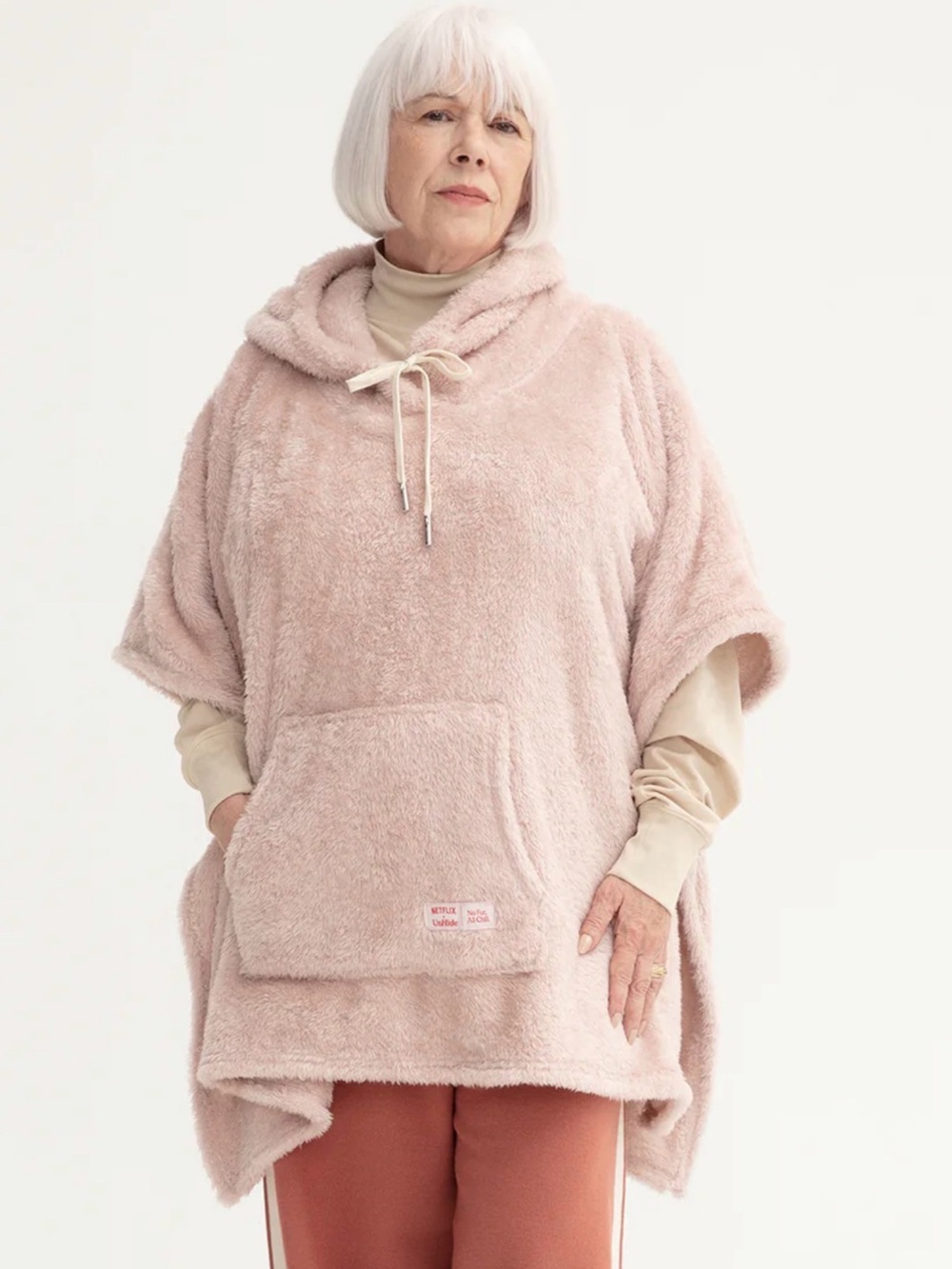 UnHide X Netflix hoodie blanket